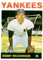 1964 Topps Baseball Cards      190     Bobby Richardson
